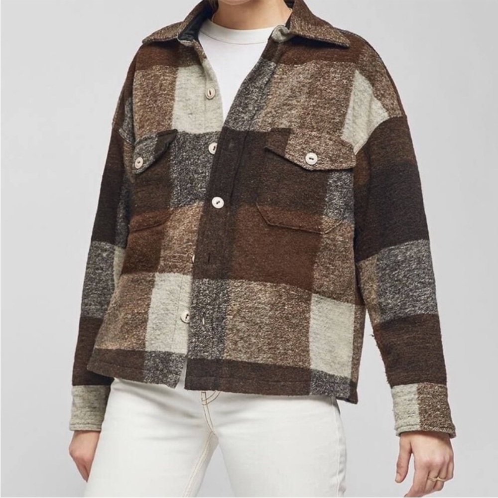 Anine Bing Bobbi Flanel Jacket